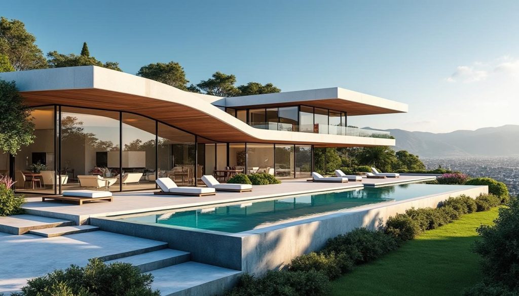 plongez dans l'univers de la villa sophia à los angeles, un chef-d'œuvre architectural de 2025. explorez son design innovant et ses espaces raffinés qui redéfinissent le luxe californien. ne manquez pas cette occasion unique de découvrir un joyau du futur !
