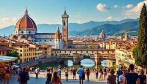 explorez la beauté intemporelle de florence en seulement 3 jours. découvrez les incontournables de cette ville fascinante, des chefs-d'œuvre de la renaissance aux délices culinaires, en passant par des sites historiques emblématiques. une aventure inoubliable vous attend!